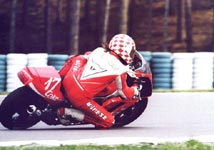 1995 in Brno auf Michelin HiSport TX 11/21 Rocco
          in Brünn